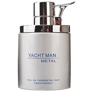 Yacht Metal by Myrurgia Eau De Toilette EDT Spray for Men 3.4 oz / 100 ml New